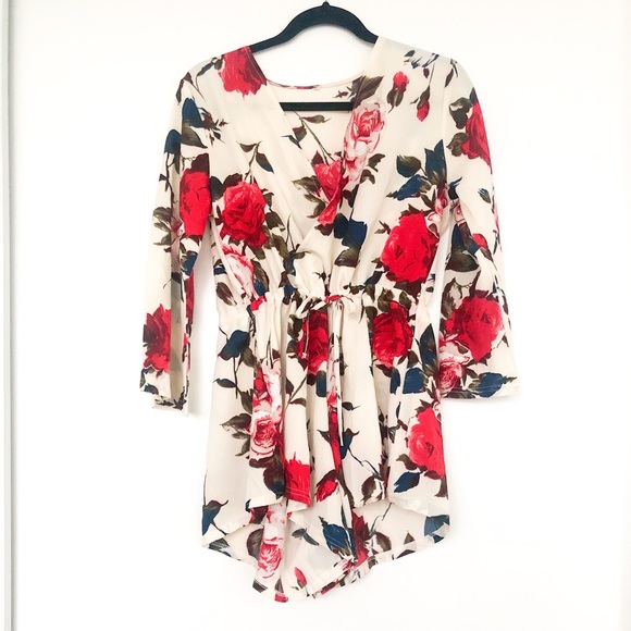 Floral romper - Picture 1 of 3